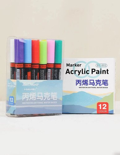 Mega pack 24 marcadores acrílicos - Imagen 5