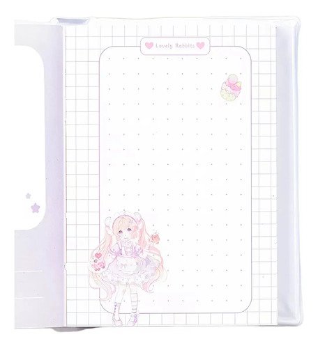 Cuaderno anotador Kawaii Animé A6 - Imagen 3