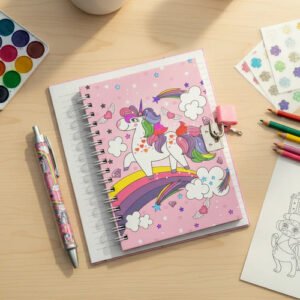 Diario íntimo con candado + lapicera