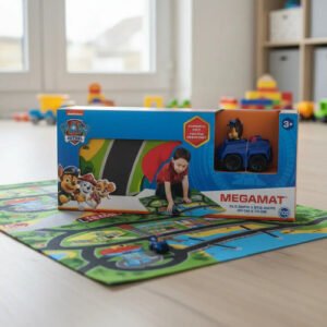 Paw Patrol · Megamat alfombra de juego + auto de Chase