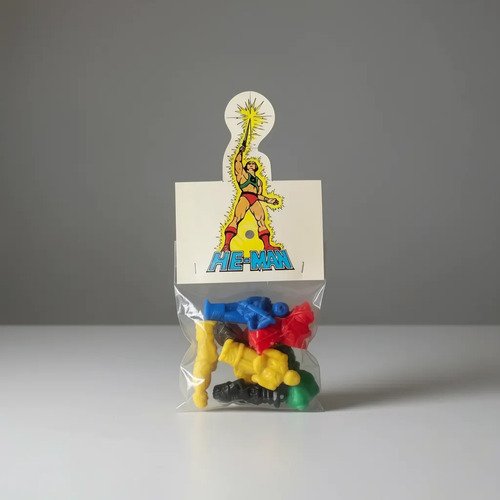 He-Man · 8 miniaturas para punta de lápiz (Mattel original 1984-85) - Imagen 8