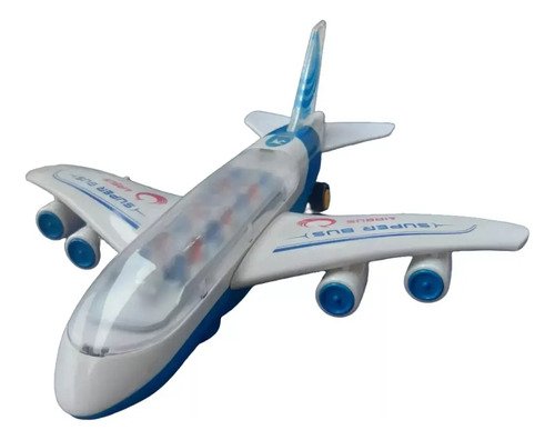 Avión Airbus a pilas con luz, sonido y movimiento - Imagen 2