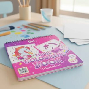 Cuaderno mágico para pintar con agua · Unicornio