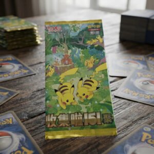 Pokémon TCG · Sobre 151 (arte Pikachu, verde)