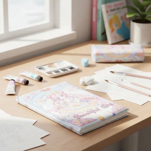 Cuaderno anotador Kawaii Animé A6