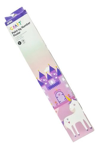 Pintá por números Anko · Lienzo unicornio con pinturas y pinceles - Imagen 2