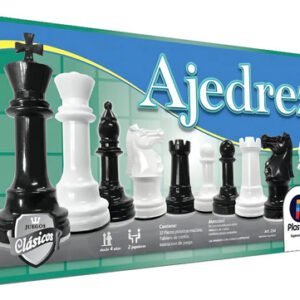 Ajedrez clásico Plastigal (tablero + piezas con peso)