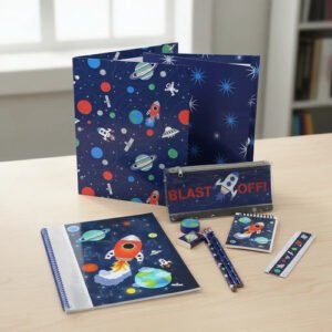 Set de útiles Astronauta · 11 piezas