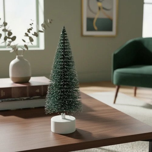 Mini arbolito de Navidad con luz (15 cm)