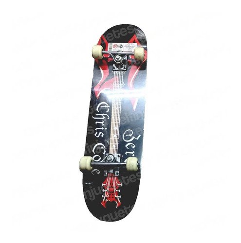 Skate de madera · Patineta con track de metal 79 cm