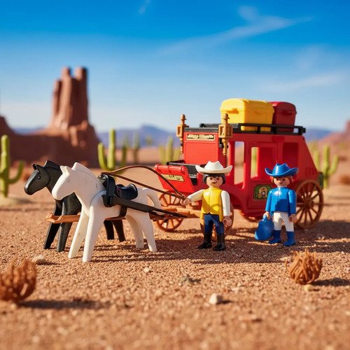 Playmobil · Diligencia del Lejano Oeste (13254)