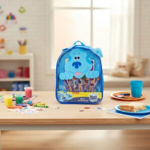 Las Pistas de Blue · Mini mochila de arte con crayones y stickers