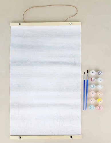 Pintá por números Anko · Lienzo unicornio con pinturas y pinceles