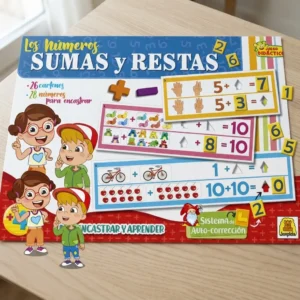 Los Números · Sumas y restas para encastrar (Implás)
