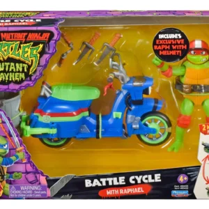 Tortugas Ninja · Battle Cycle con Rafael (Mutant Mayhem)