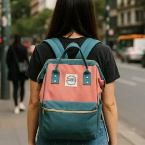 Bolso mochila kawaii estilo Himawari · 38 x 28 x 17 cm