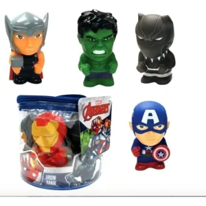 Avengers · Set de figuras de goma 9 cm (Tapimovil)