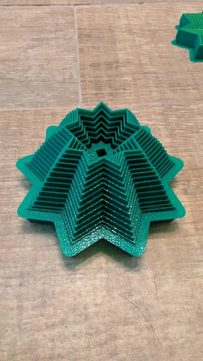 Fidget spinner árbol de Navidad plegable