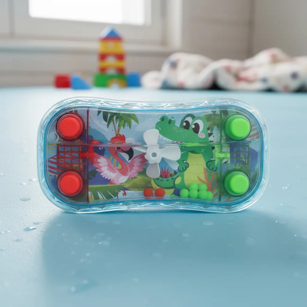 Juego de agua embocar argollas (de botón)