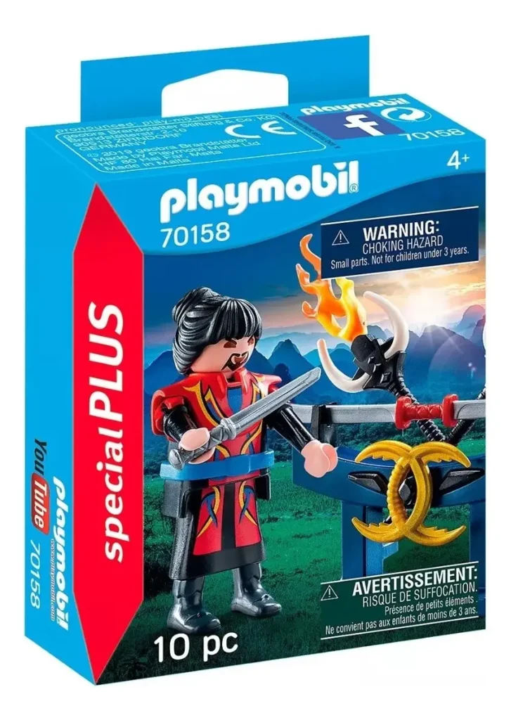 Playmobil Special Plus 70158 · Guerrero samurái