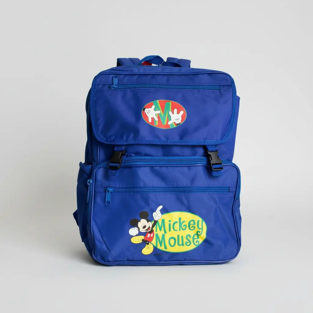 Mochila Disney Mickey Mouse · Clásica azul 14,5 L (original)