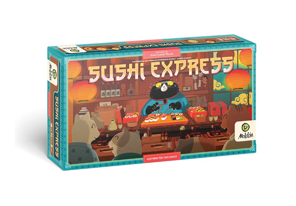 Sushi express de maldon en delfin juguetes