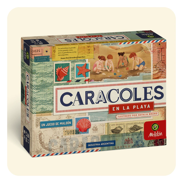 CARACOLES EN LA PLAYA MALDON