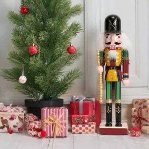 Cascanueces de madera · Adorno de Navidad 38 cm